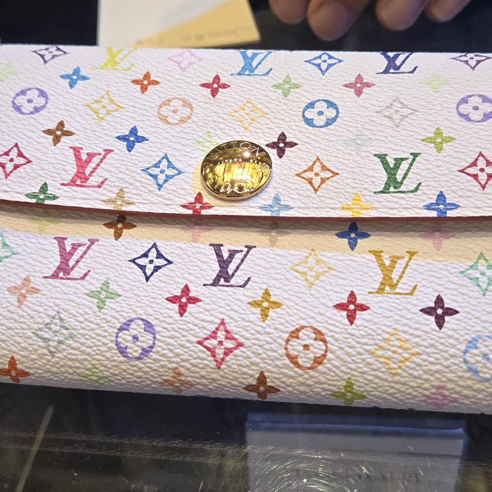 Louis Vuitton Vintage Multicolor Monogram Wallet LIKE NEW!!!